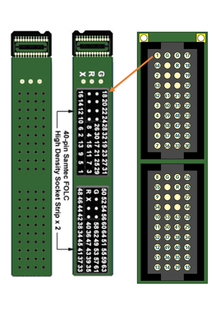 Samtec Probe to TDT Adapter