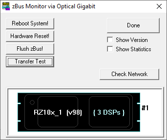 zBusMon with RZ10x Processor