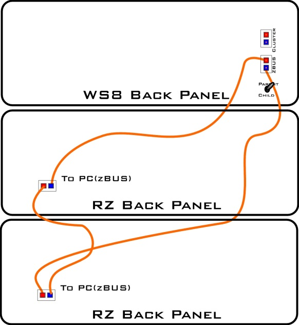 Multiple RZ processors