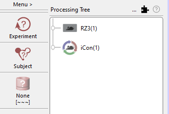Processing Tree with iConZ