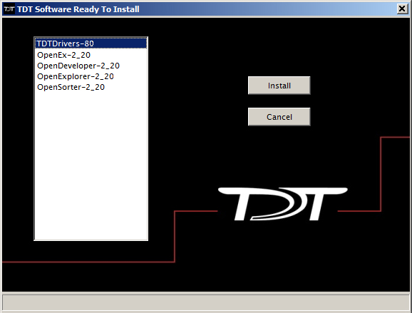 TDT software installer