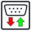 iL24 icon with box and up and down arrows
