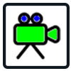 iV2 icon with video camera