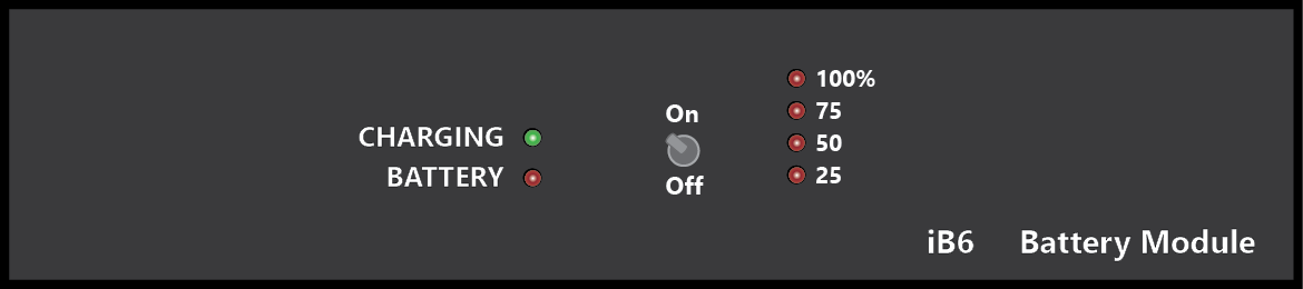 Pictogram of iB6 batter module